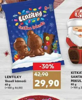 Kaufland Lentilky veselí kámoši nabídka