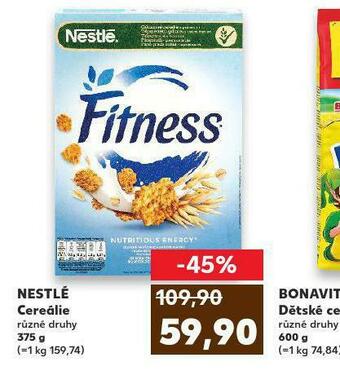 Kaufland Nestlé cereálie nabídka