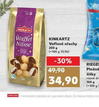 Kaufland Kinkartz vaflové ořechy nabídka