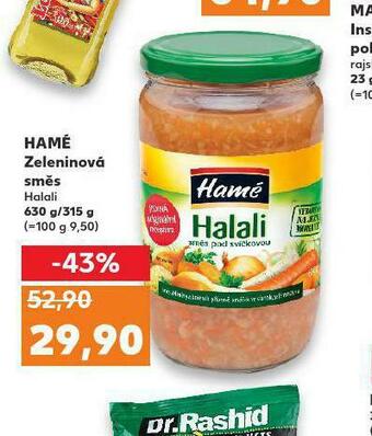 Kaufland Hamé zeleninová směs nabídka