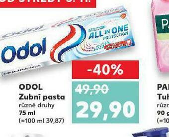 Kaufland Odol zubní pasta nabídka