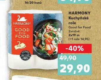 Kaufland Harmony kuchyňské role nabídka