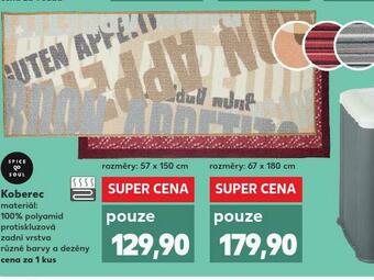 Kaufland Koberec 57 x 150 cm nabídka