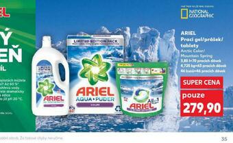 Kaufland Ariel prací prostředek nabídka