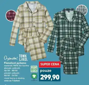 Kaufland Flanelové pyžamo nabídka