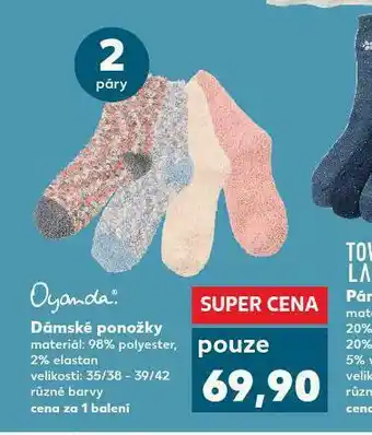 Kaufland Dámské ponožky nabídka