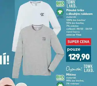Kaufland Pánské triko s dlouhým rukávem nabídka