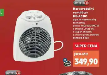 Horkovzdušný ventilátor