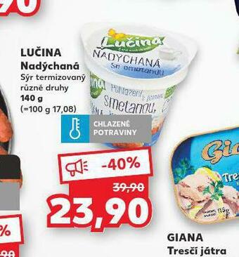 Kaufland Lučina nadýchaná nabídka