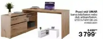 Sconto Psací stůl UMAR nabídka