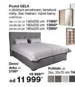 Sconto Postel GELA nabídka