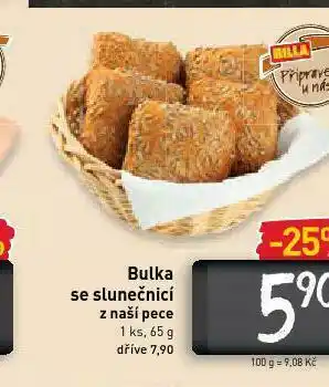 Billa Bulka se slunečnicí nabídka