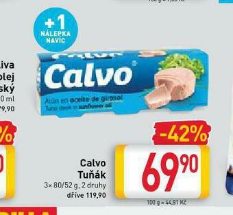 Billa Calvo tuňák nabídka