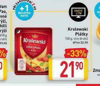 Billa Krolewski plátky nabídka