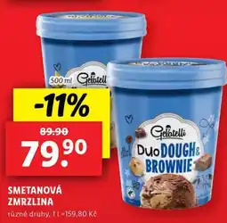 Lidl Smetanová zmrzlina nabídka
