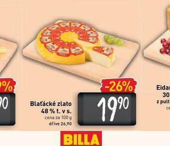 Billa Blaťácké zlato nabídka