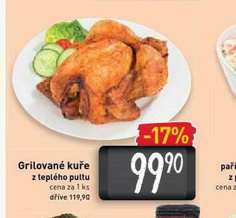 Billa Grilované kuře nabídka