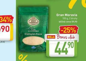 Billa Gran moravia nabídka