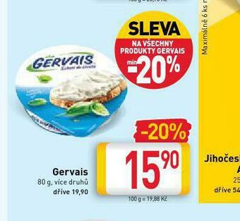 Billa Gervais nabídka