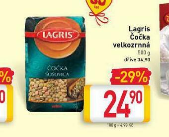 Billa Lagris čočka velkozrnná nabídka