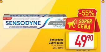 Billa Sensodyne zubní pasta nabídka