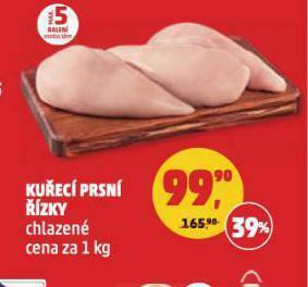 Penny Market Kuřecí prsní řízky nabídka