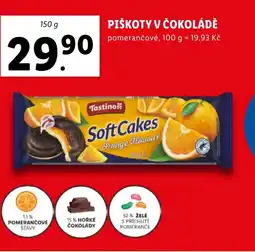 Lidl PIŠKOTY V ČOKOLÁDĚ nabídka