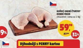 Penny Market Kuřecí zadní čtvrtky nabídka