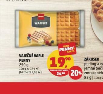 Penny Market Vaječné vafle penny nabídka