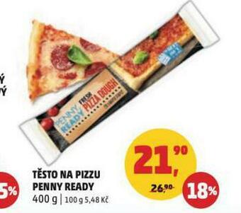 Penny Market Těsto na pizzu penny ready nabídka