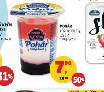 Penny Market Kunín pohár nabídka