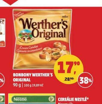 Penny Market Bonbony werther´s original nabídka