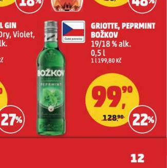 Penny Market Griotte, peprmint božkov nabídka