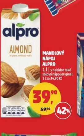 Penny Market Alpro mandlový nápoj nabídka