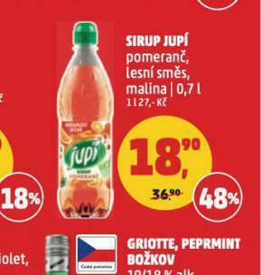 Penny Market Sirup jupí nabídka