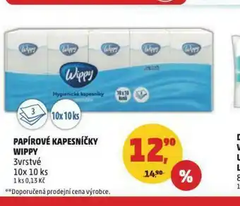 Penny Market Papírové kapesníčky nabídka