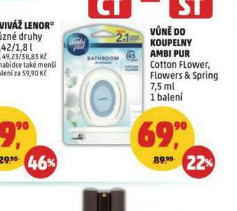 Penny Market Ambi pur vůně do koupelny nabídka