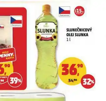 Penny Market Slunka slunečnicový olej nabídka