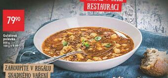 Globus Gulášová polévka nabídka