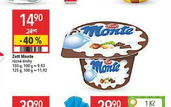 Globus Zott monte nabídka