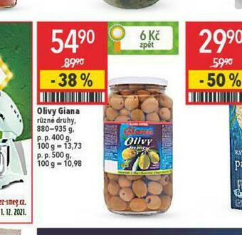 Globus Olivy giana nabídka