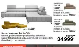 Sconto Sedací souprava PALLADIO nabídka