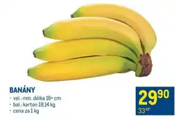 Makro BANÁNY nabídka