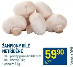 Makro ŽAMPIONY BÍLÉ NETŘÍDĚNÉ nabídka