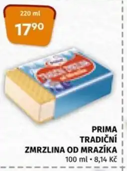 PRIMA TRADIČNÍ ZMRZLINA OD MRAZÍKA