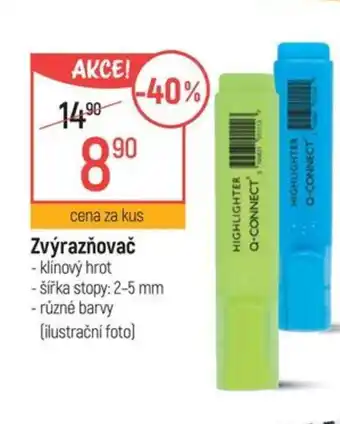 Globus Zvýrazňovač nabídka