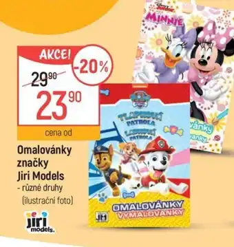 Globus Omalovánky značky Jiri Models nabídka