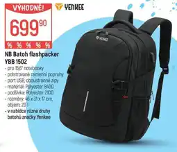 Globus NB Batoh flashpacker YBB 1502 nabídka