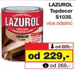 Barvy a laky drogerie LAZUROL Topdecor S1035 nabídka