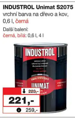 Barvy a laky drogerie INDUSTROL Unimat S2075 nabídka